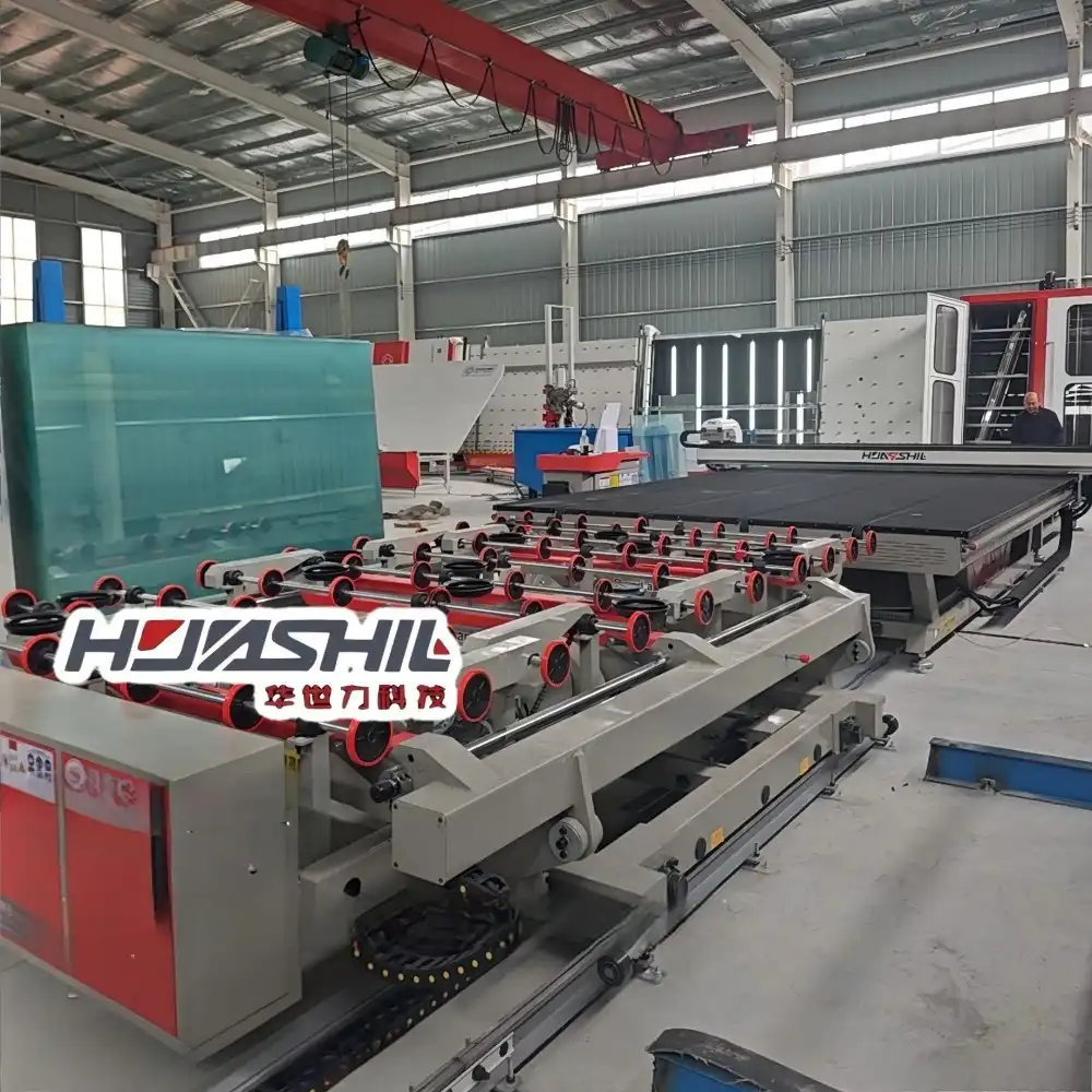 How to select a mirror loading and cutting machine for architectural mirrors?